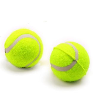 Tennisball für Hunde 6cm Gelb