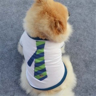 Hundeshirt mit Krawatte S