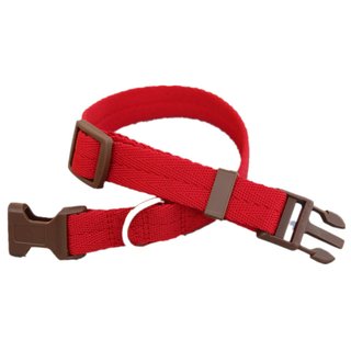 Stoffhalsband aus Nylon f&uuml;r Hunde in 4 Gr&ouml;&szlig;en und 6 Farben / Hundehalsband 